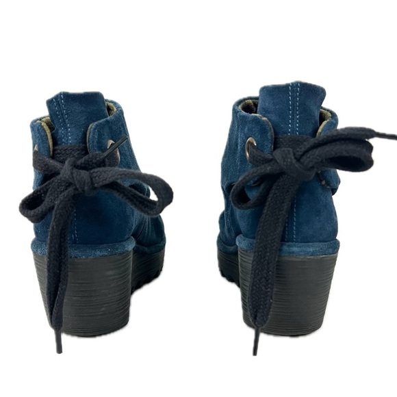 Fly London Yebi Diesel Booties - Size 5 - Picture 6 of 12